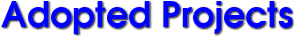 Adopted projects