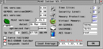 MiNTsetter screenshot